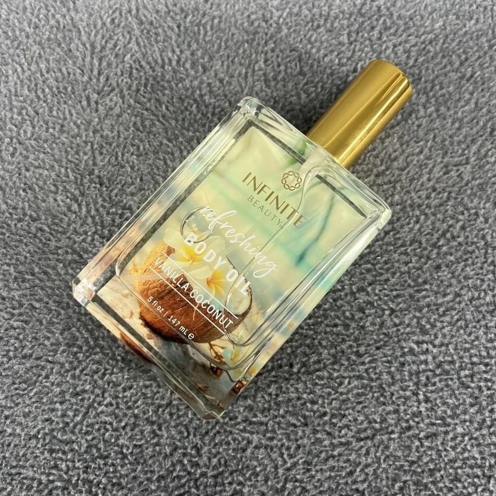 Infinite Beauty‎ Refreshing Hydrating Body Oil Vanilla Coconut 5 oz New